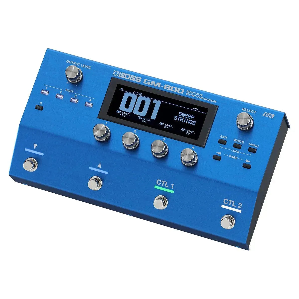 boss guitar synth pedal BOSS GM-800 Guitar Synthesizer