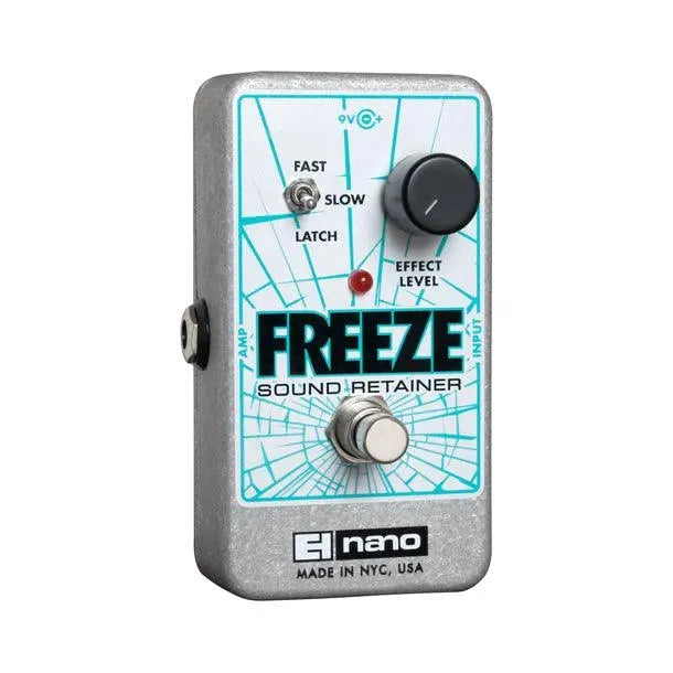 freeze pedal Electro-Harmonix Freeze Sound Retainer Compression Guitar Effects Pedal 197881264413