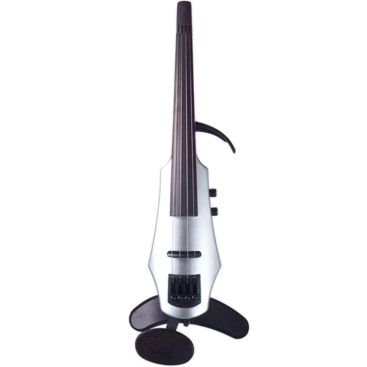 NS Design WAV violin, silver metallic – Electric Violin Shop