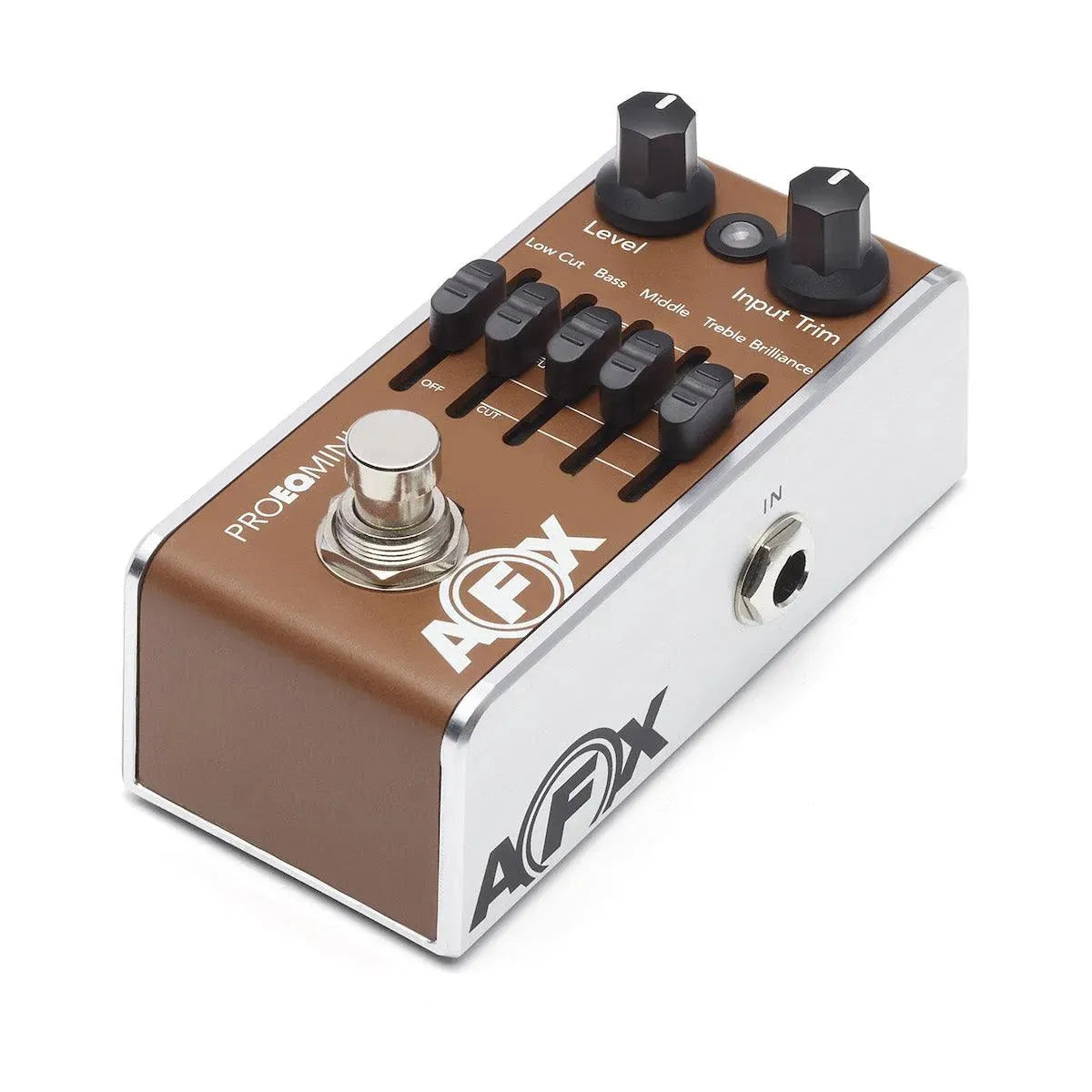 low cut pedal Fishman AFX Pro EQ Mini Acoustic Preamp & EQ Pedal