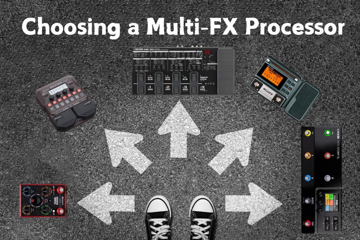 Choosing a Multi-Effects Processor: Good, Better and Best Recommendations