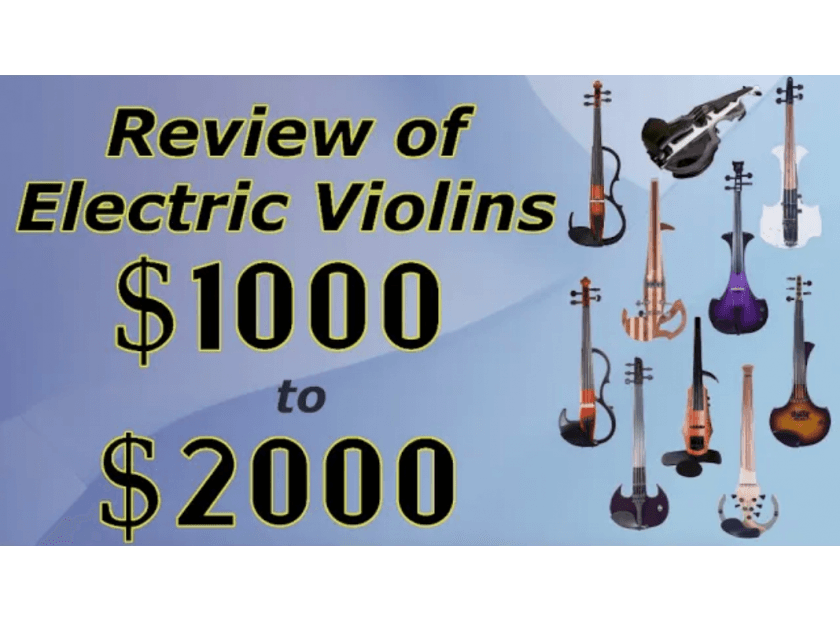The Best Electric Violins Under $2,000 [Video]