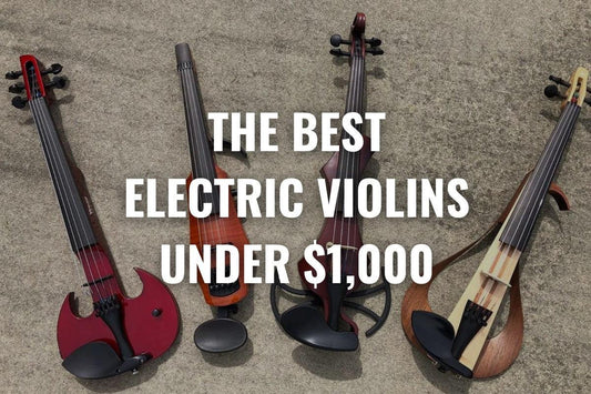 The Best Electric Violins Under $1,000 [Video & Comparison Chart] - Electric Violin Shop