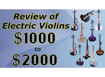 The Best Electric Violins Under $2,000 [Video] - Electric Violin Shop