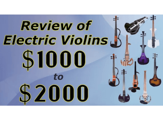 The Best Electric Violins Under $2,000 [Video] - Electric Violin Shop