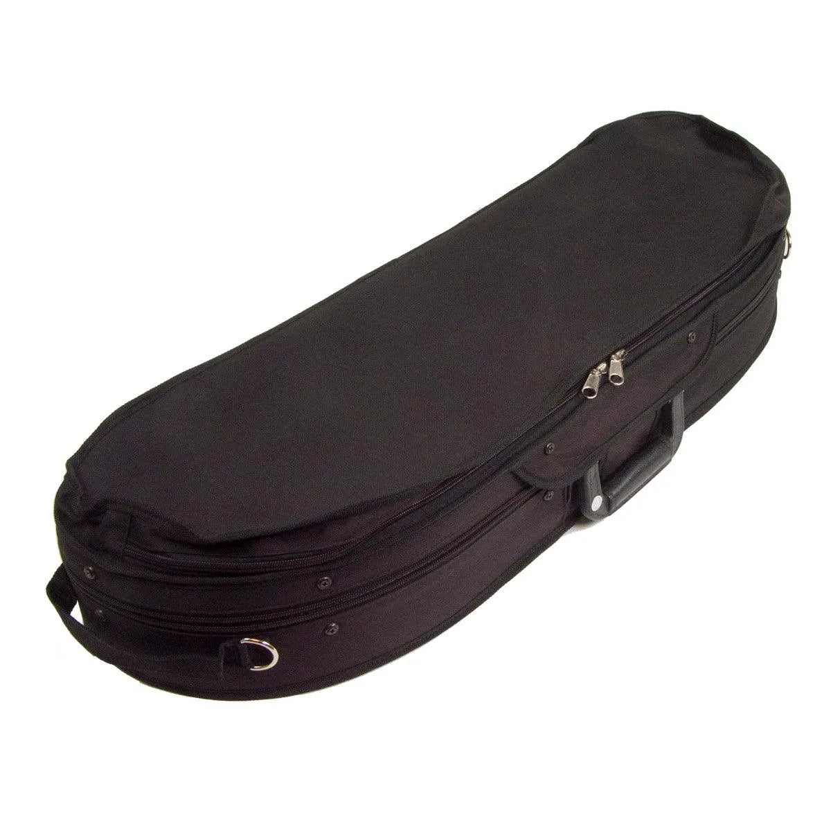 Bobelock wooden 1047 violin case, black/tan - Electric Violin Shop