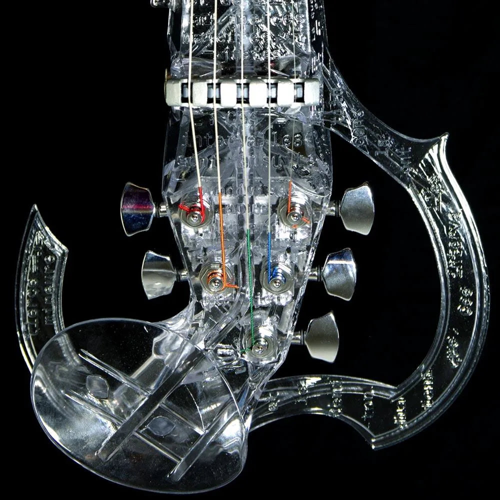 3Dvarius 5-String Acrylic 3D Printed Electric Violin - Electric Violin Shop