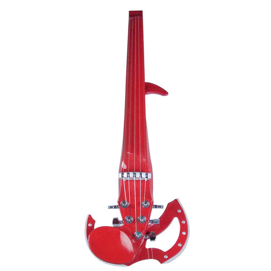 3Dvarius Line 5-String Electric Violin, Poppy Red - Electric Violin Shop