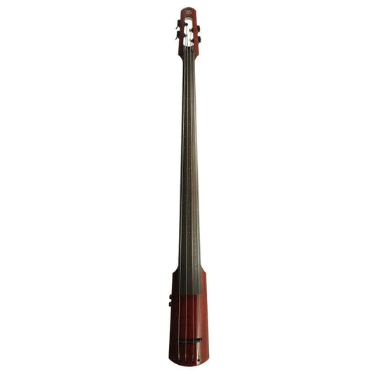 NS Design WAV4 upright bass, Transparent Red - Electric Violin Shop