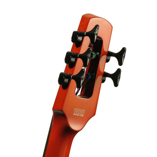 NS Design WAV5 5-string upright bass, Amberburst - Electric Violin Shop