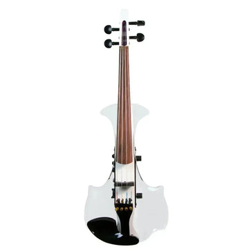 Aurora Classic electric violin with LED lights, 4-string White