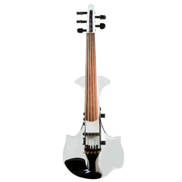 Aurora Classic electric violin with LED lights, 5-string White