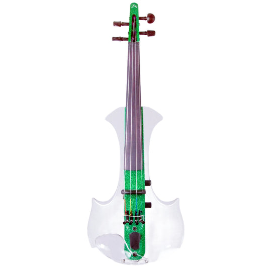 Aurora Gemstones Classic electric violin with LEDs