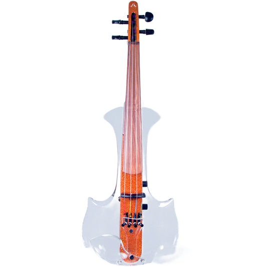 Aurora Gemstones Classic electric violin with LEDs