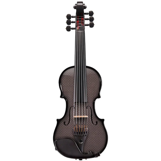 Glasser AE Carbon Composite Acoustic-Electric Violin, 6-String Champagne