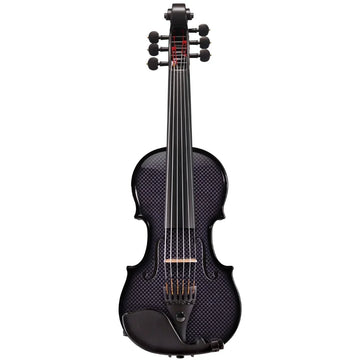 Glasser AE Carbon Composite Acoustic-Electric Violin, 6-String Purple