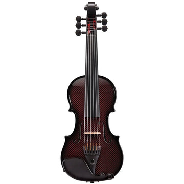 Glasser AE Carbon Composite Acoustic-Electric Violin, 6-String Red