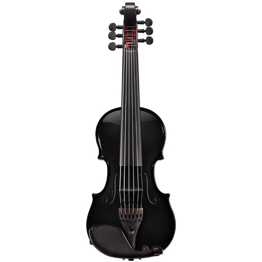 Glasser AEX Carbon Composite Acoustic-Electric Violin, 6-String Black