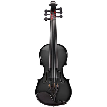 Glasser AEX Carbon Composite Acoustic-Electric Violin, 6-String Gunmetal