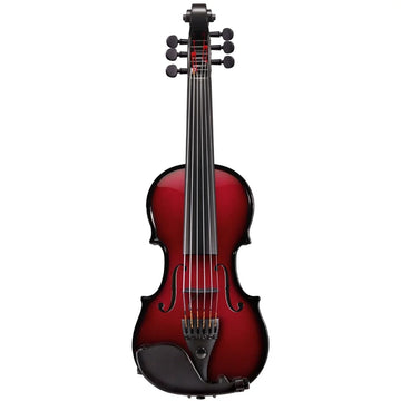 Glasser AEX Carbon Composite Acoustic-Electric Violin, 6-String Red