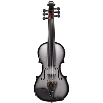 Glasser AEX Carbon Composite Acoustic-Electric Violin, 6-String Silver