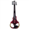 ETJ 6-string Electric Violin, Amaranth (Purpleheart) with Gold Leaf Decoration - Electric Violin Shop