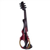 ETJ 6-string Electric Violin, Amaranth (Purpleheart) with Gold Leaf Decoration - Electric Violin Shop