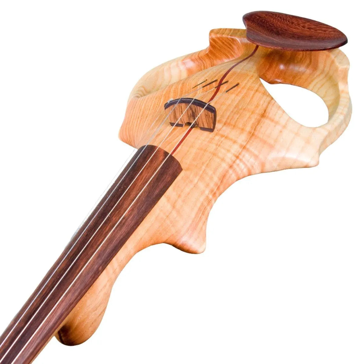 ETJ 4-string Electric Violin, Flamed Ash neck-thru body - Electric Violin Shop