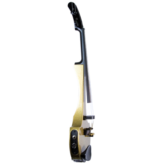 Cantini Earphonic Electric Violin with MIDI, Metallic Gold Custom Finish