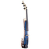 Emmett 5-string electric violin, Blue Birdseye Maple