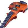 ZETA JV44 Jazz Fusion 4-String Electric Violin with MIDI, Golden Natural Flamed Maple