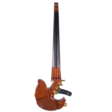 Jordan 4-String Electric Violin, Figured Rambutan