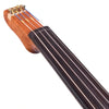 Jordan 4-String Electric Violin, Figured Rambutan