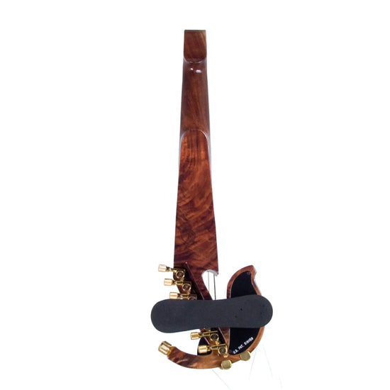 Jordan 7-String Electric Violin, Crotch-Figured Walnut with Starfish Designs pickup - Electric Violin Shop