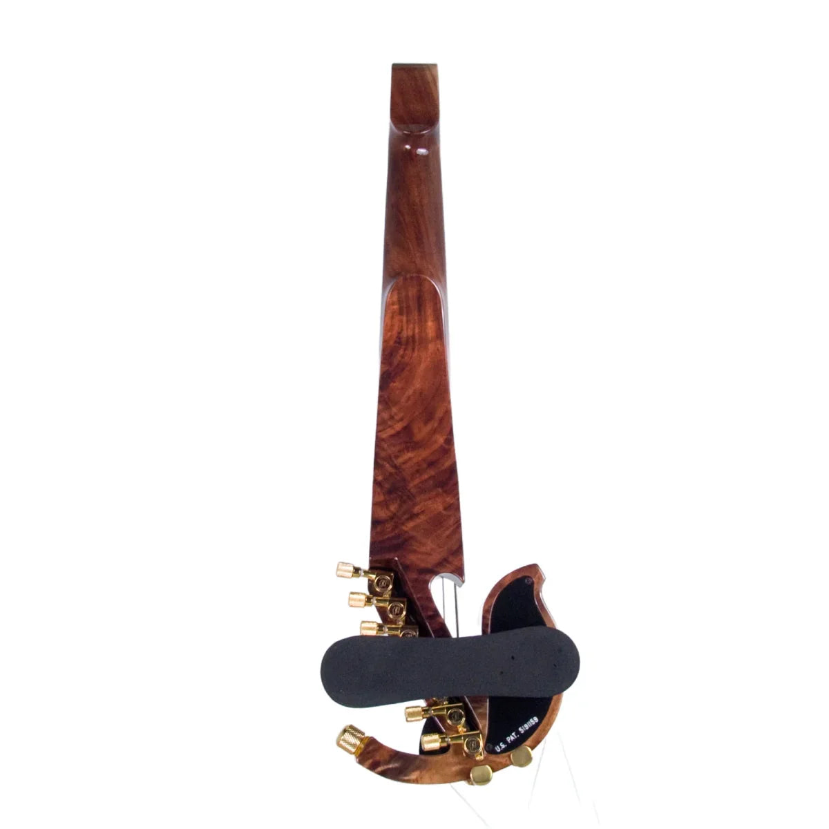 Jordan 7-String Electric Violin, Crotch-Figured Walnut with Starfish Designs pickup - Electric Violin Shop