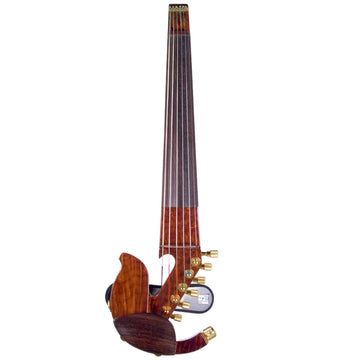 Jordan 6-string electric violin, Redwood Burl