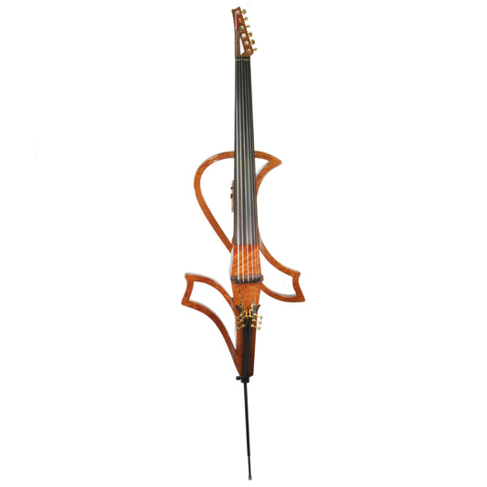 Jordan Ariel 6-String Electric Cello, Quilted Maple with RMC Electronics