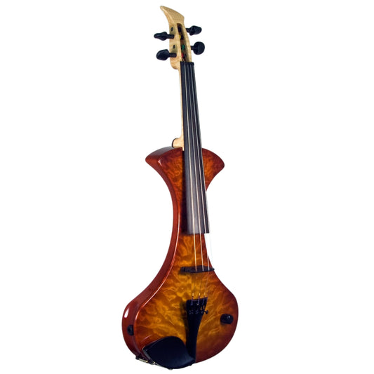 MSI Modern electric violin, Mojave Burst over a quilted maple top