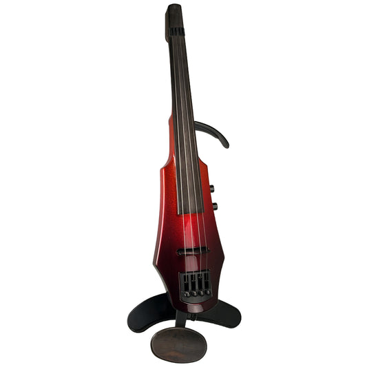 NS Design CSM4a Violin, custom Candy Apple-Black Cherry Fade