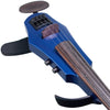 NS Design CSM4a Violin, custom Lapis Blue Metallic