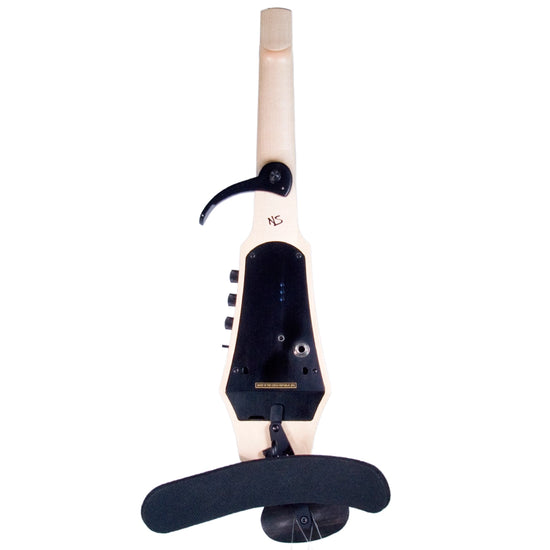 NS Design CR6 6-string fretted electric violin with custom poplar burl top - Electric Violin Shop
