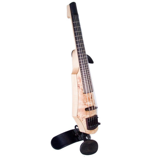 NS Design CR6 6-string fretted electric violin with custom poplar burl top - Electric Violin Shop