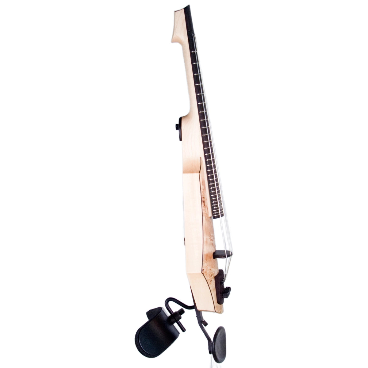 NS Design CR6 6-string fretted electric violin with custom poplar burl top - Electric Violin Shop