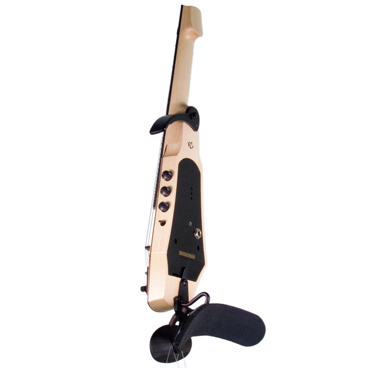 NS Design CR6 6-string fretted electric violin with custom poplar burl top - Electric Violin Shop