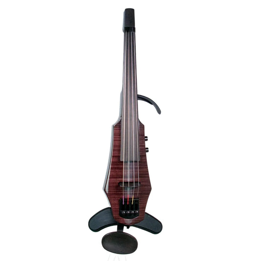 NS Design WAV4 Electric Viola, Transparent Black
