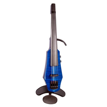 NS Design WAV4 Electric Viola, Transparent Blue