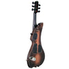 Outlaw Fiddle EV3 6-String Electric Violin, Black & Copper Hot Rod design