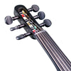 Outlaw Fiddle EV3 6-String Electric Violin, Black & Copper Hot Rod design