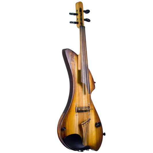 Outlaw Fiddle EV3 4-String Electric Violin, Teak