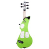 Outlaw Fiddle EV3 5-String Electric Violin, Kryptonite Green